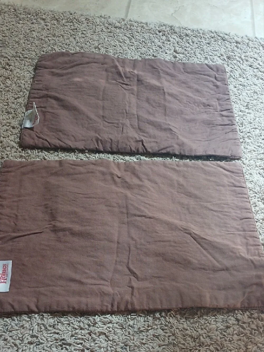 Cafe au Lait Brown Kitchen Placemats - Set of 2